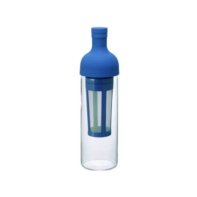 Hario Soğuk Demleme Filtreli Şişe Mavi 650 ml