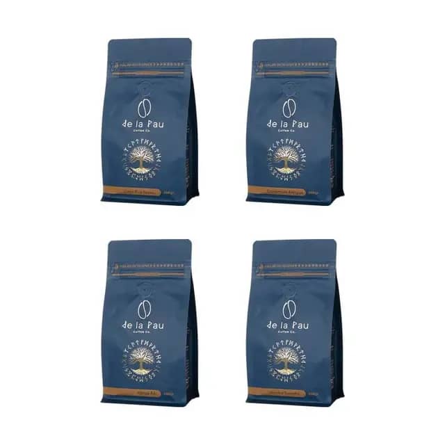 De la Pau Combo Dünya Kahveleri Tanışma Paketi 250 gr 4'lü Set
