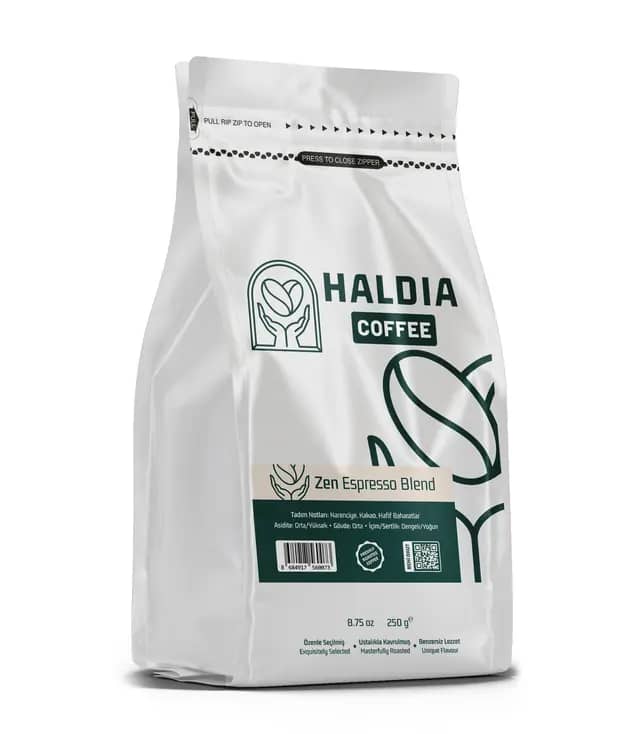 Haldia Zen Espresso Blend Kahve 250 gr.