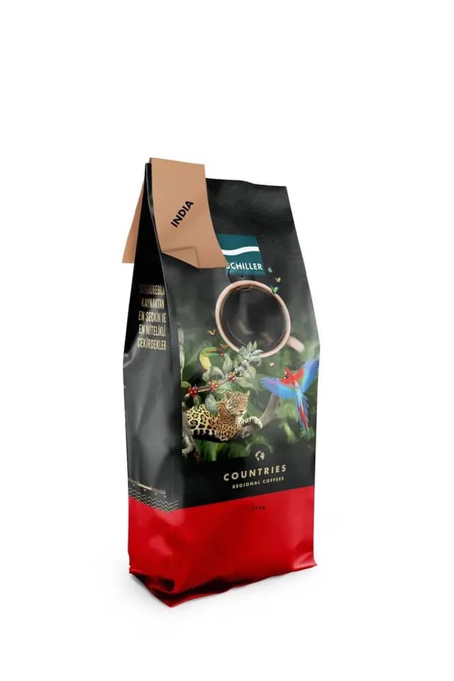 Schiller India Robusta Cherry 250 Gr Yöresel Çekirdek Kahve Çekirdek Kahve