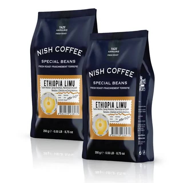 Nish Filtre Kahve Etiyopya Limu 2x250 Gr