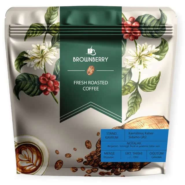 Etiyopya Sidamo Gr2 Kavrulmuş Kahve