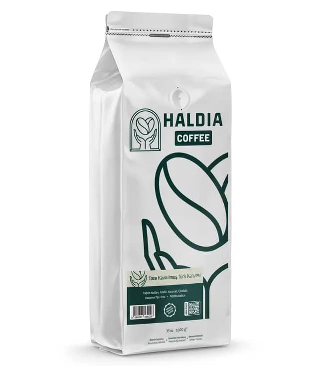 Haldia Taze Kavrulmuş Türk Kahvesi 1000 gr.