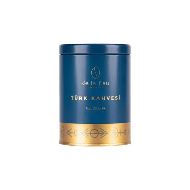 De La Pau Metal Kutu Premium Türk Kahvesi 250 gr