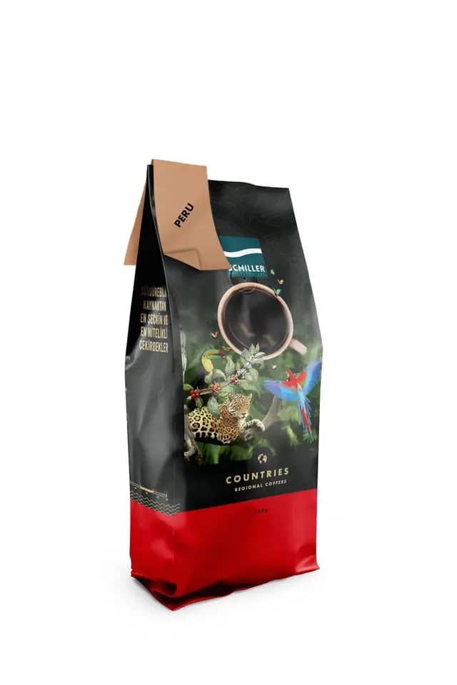 Schiller Peru SHB MCM 250 Gr Yöresel Çekirdek Kahve Filtre Kahve