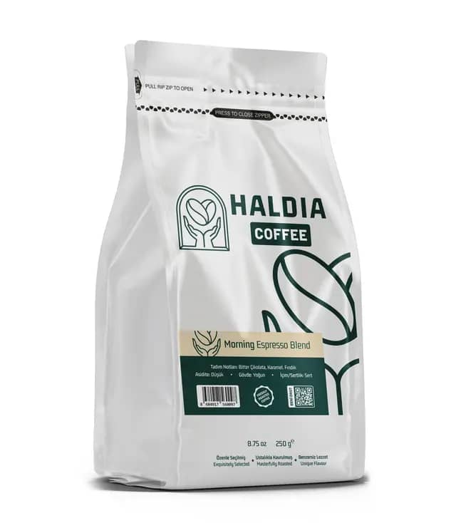 Haldia Morning Espresso Blend Kahve 250 gr.