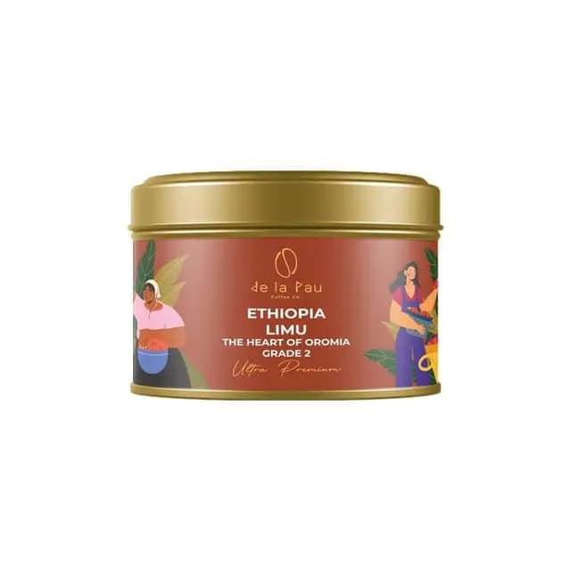 De La Pau Ethiopia Limu Gr 2 Ultra Premium Seri Çekirdek Kahve 70 gr