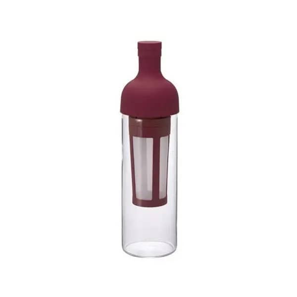 Hario Soğuk Demleme Filtreli Şişe Vişne Kırmızısı 650 ml
